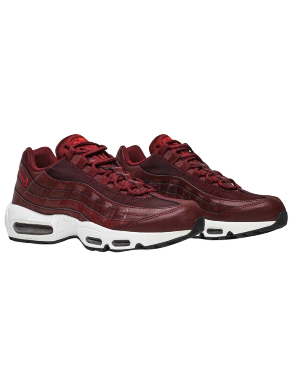 Nike 7.5 Team Red Air Max 95 Sneakers - Picture 4 of 5